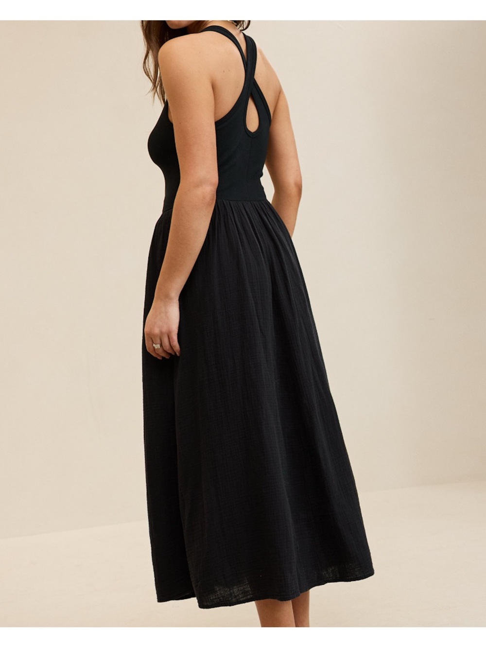 NWT Aerie At The Barre Cross Back Dress Size Medium - Picture 2 of 7